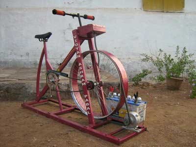  Pedal Power from Vigyan Ashram FabLab